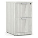 PL149 MOBILE FILE/FILE PEDESTAL- SILVER BIRCH