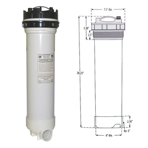 Waterway 100sq Top Load Filter Assembly 502-9910