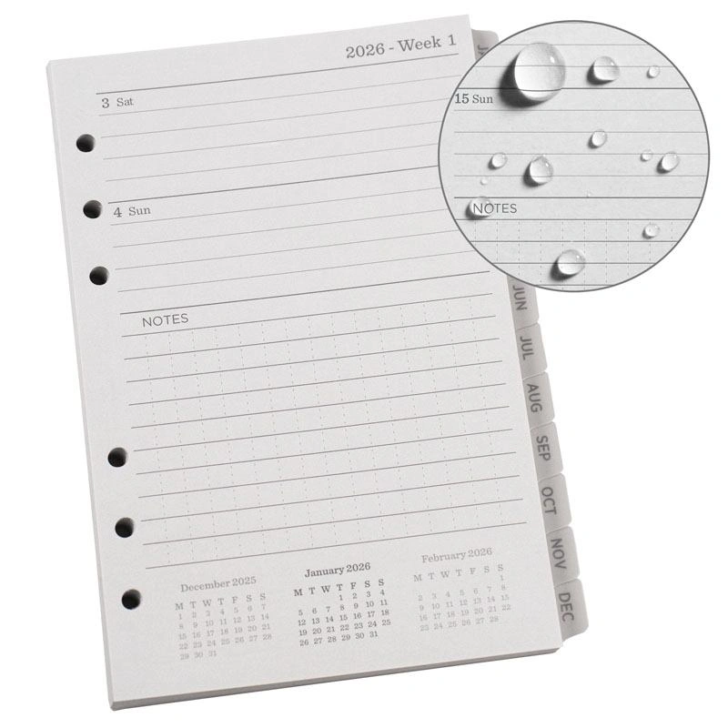 Standard 2026 Weekly Planner Refills 