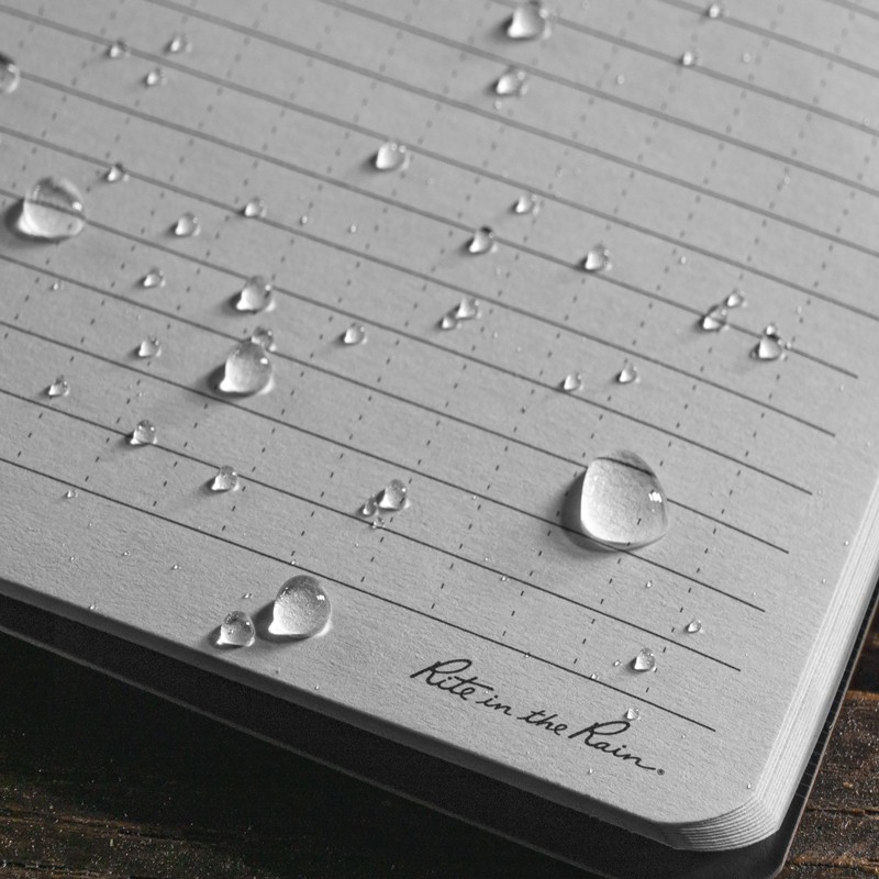 all-weather archival grade paper with water drops