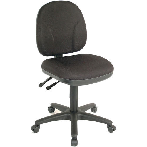 Source Office Furniture Comformatic Tilt Seat & Back Chair Black Fabric