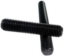 7/8" - 14 X 24" FULLY THREADED STRAIGHT ROD SAE J429 GR 8 PLAIN