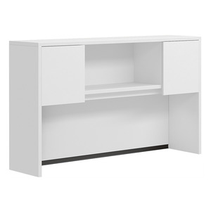 CLAHU3001- Hutch with 2 Laminate Doors- White