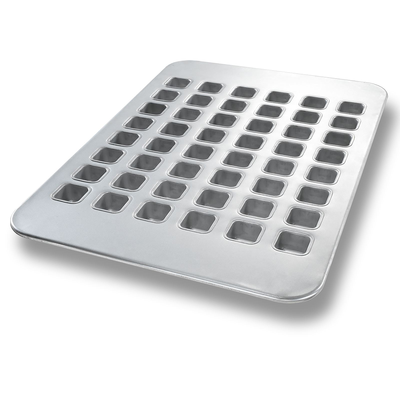 Chicago Metallic 42865 17-7/8" X 25-7/8" Overall Brownie Bite Pan
