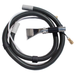 EDIC Bravo hose assembly with stainless upholstery tool