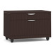 PL1012 TWO DRAWER PERSONAL CABINET- ESPRESSO