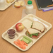 Carlisle Heavyweight 6-Compartment Melamine Trays