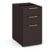 PL166 BOX/BOX/FILE PEDESTAL- ESPRESSO