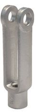 CLEVELAND 104036 -REF- 1/4" - 20 X 2" FEMALE ADJUSTABLE CLEVIS STEEL ZINC CLEAR PER PRINT
