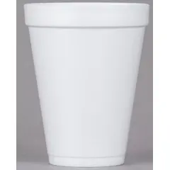 12J12 DART 12 OZ WHITE STYROFOAM CUP, 1000/CASE