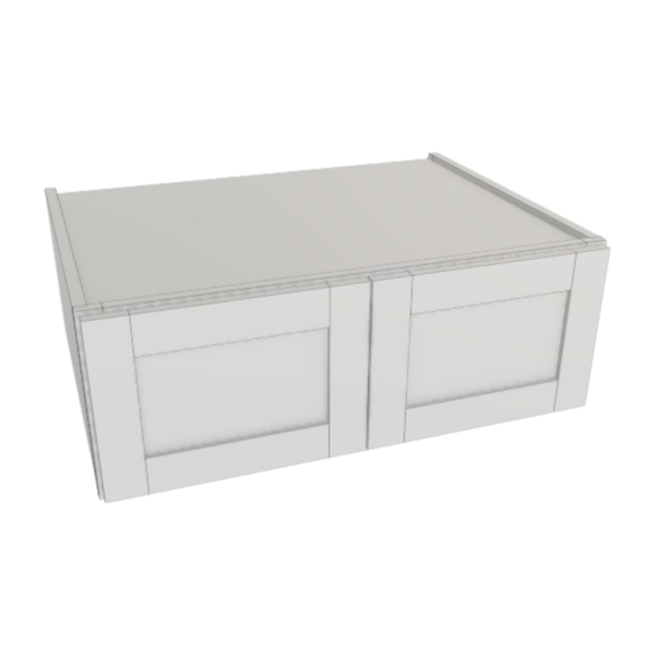 Metropolitan White Wall - 33 W X 12 H X 24 D