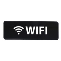 Winco SGN-330 Information Sign with Symbol 3" X 9"