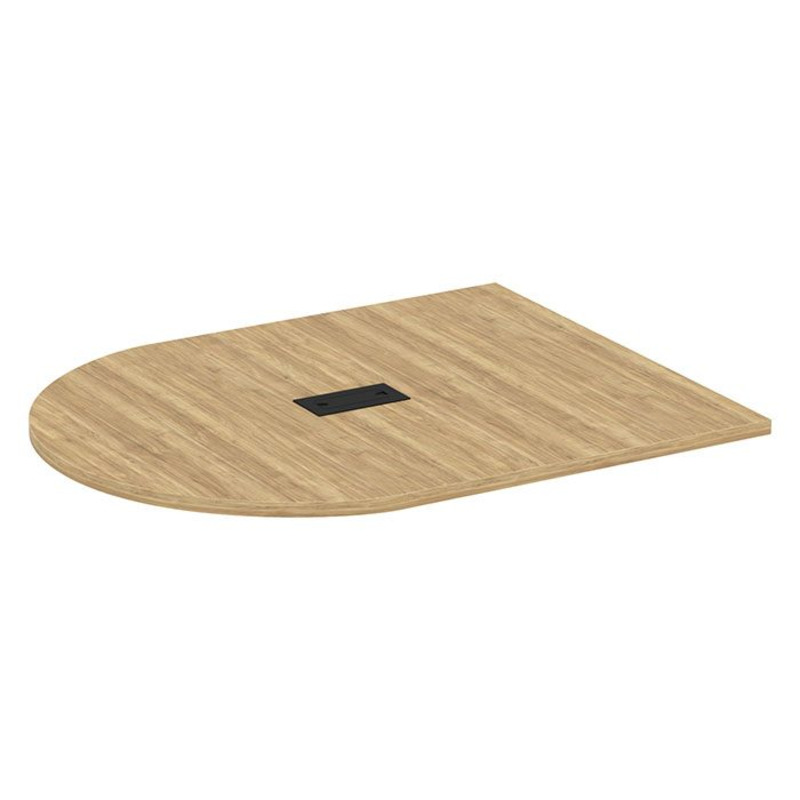 PL137T HALF RACE TRACK SHAPE 60x47 TOP- ASPEN
