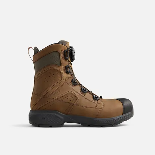 RED WING 3593 - Exos Lite Men's 8-inch Waterproof BOA® CSA Safety Toe Boot - Brown