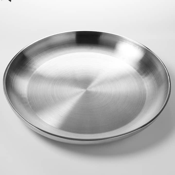 Double Wall Stainless Steel Seafood Trays