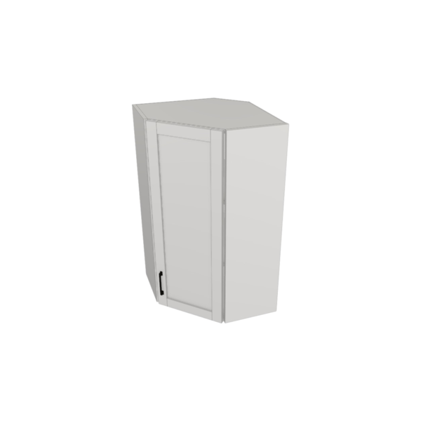 Providence Pure White Box Angle Wall Kit - 24”x 42” X 13”