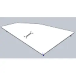 COIN GATE FIXING PLATE