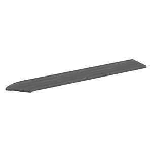 PBTC71R 71" CORNER TRAN TOP RIGHT- COASTAL GRAY