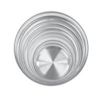 Thunder Group ALPTCS008 Pizza Tray, 8", Coupe, Solid