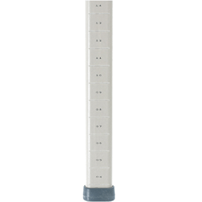 Metro MX63UP Polymer Trilobal Post 63"H