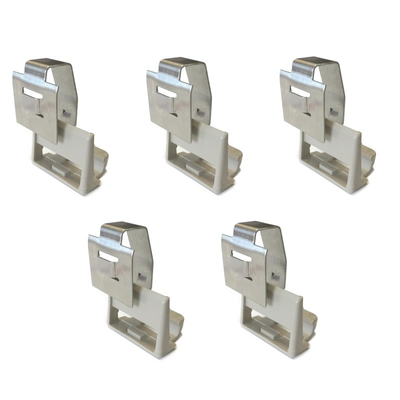 Metro MXCNR5 Five-Shelf Corner Add-On "S" Hook Kit for MetroMax i Industrial Plastic Shelving