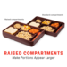Raised Compartment Insulated Meal Tray