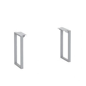 PLTLP-HS-27 27" LOOP HUTCH SUPPORT SET- SILVER
