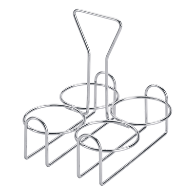 Winco WH-9 4 Ring Condiment Jar Holder