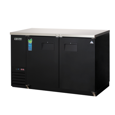 Everest EBB48 Back Bar Cooler Cabinet 2 Solid Doors, 115v, NSF - 14 cu. ft.