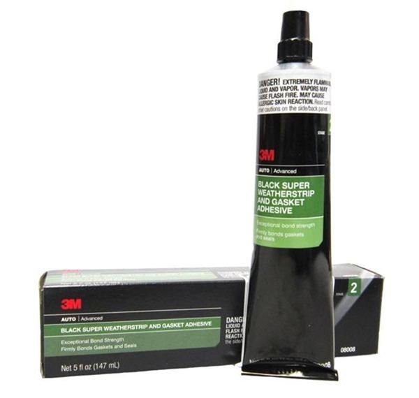 Steele Rubber Products 3M Super Weatherstrip Adhesive (Black) Adhesives Steele Rubber Products