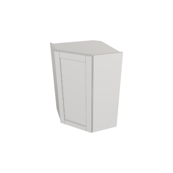 Metropolitan White Wall Diaginal Corner - 24 W X 36 H X 12 D
