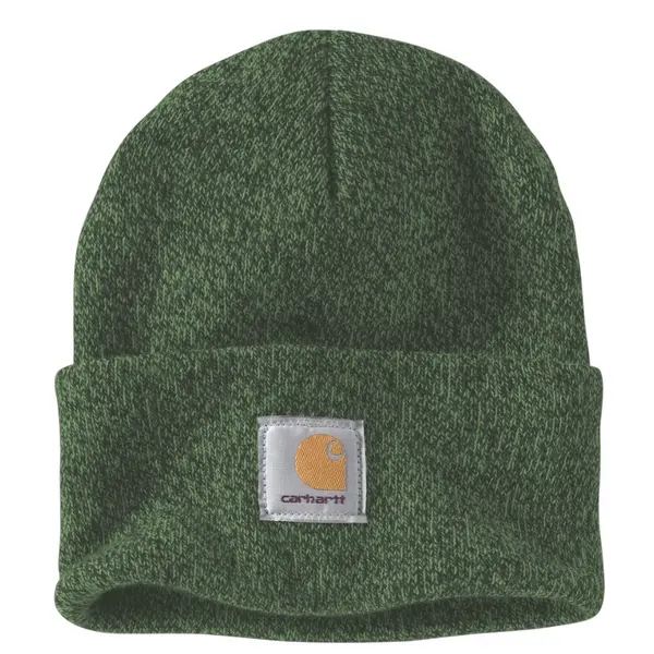 CARHARTT A18 - Knit Cuffed Toque - Harvest Sage/Forest Green Marl