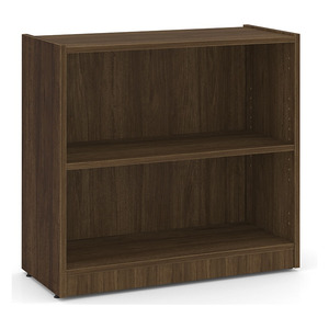 PL154 30"H BOOKCASE- Modern Walnut