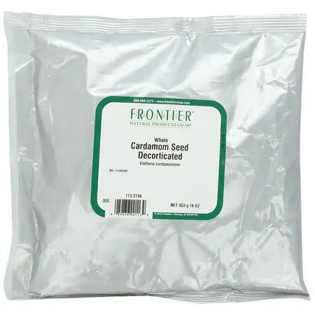 CARDAMON SEEDS DECORTICATED WHOLE OG | 1 LB