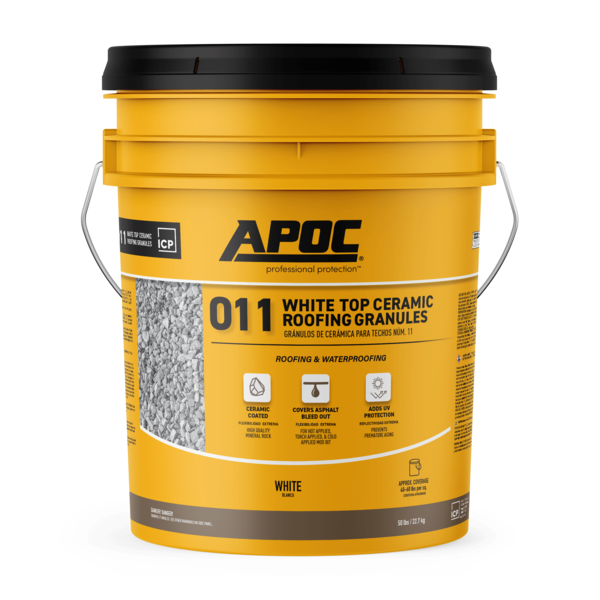 APOC® 11 WHITE TOP CERAMIC ROOFING GRANULES