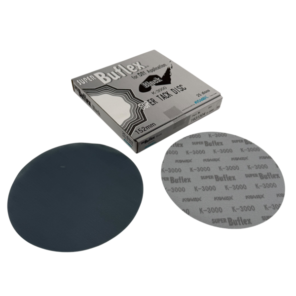 6" Dry Buflex Discs - Blk Nh