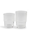  HS Stack Tumbler 8oz. Glass Cup
