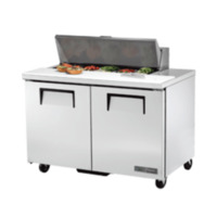 True Manufacturing TSSU-48-10-HC Sandwich/Salad Unit 1/6 Size Poly Pans