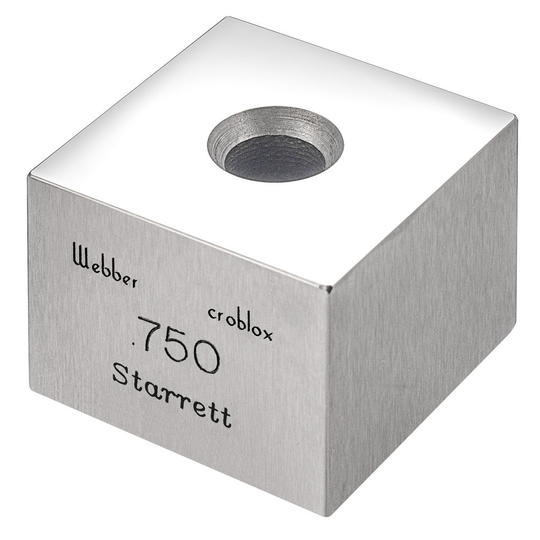 STARRETT SC .750 AA Square Croblox Gage Block - .750 In., Grade AA