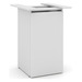 PLCUBED2040 40" CUBE BASE WITH DOOR- WHITE