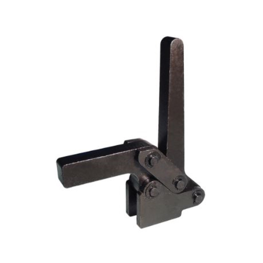 Carr Lane CL-40-HDC-211 High Arm Heavy Duty Toggle Clamp, Solid Arm, Straight Base (1500lbs)