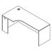 PL182L 71" PORKCHOP CREDENZA-LEFT- CHERRY