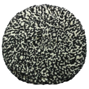 9" Black & White Wool Buffing Pad
