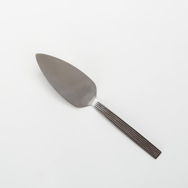Wavy Aged Stainless Steel Hammered Buffetware