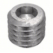 3/8" - 16 X 3/8" HEXAGON SOCKET SET SCREW CUP POINT F912 ZINC CLEAR