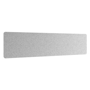 PLTPETP 15"H x 64"W PET PRIVACY PANEL - Ash