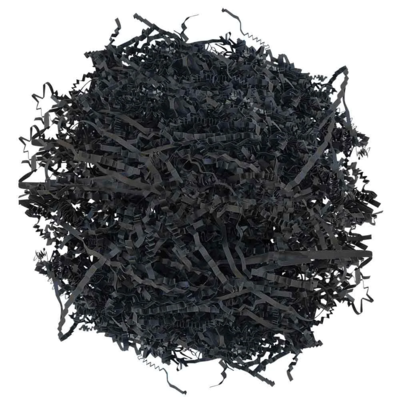 Crinkle Paper Shreds - Black