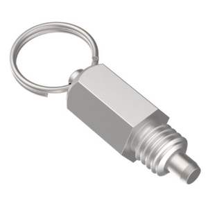 Carr Lane CL-8-EHRP Hand-Retractable Plunger, Pull Ring (Extended-Locking Type)