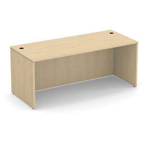 PL105 71"W x 30"D DESK SHELL - Maple