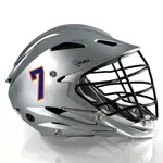 2 Color Custom Font Die Cut Number Decals - Lacrosse